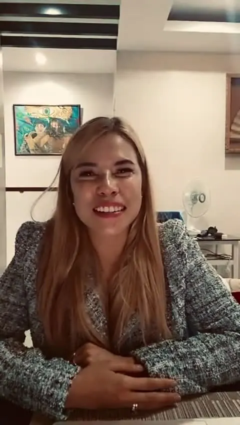 MJ recording her 20-second video enquiry