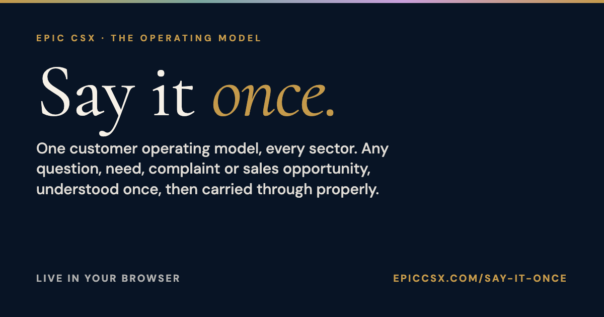 The live model, ready for a sentence